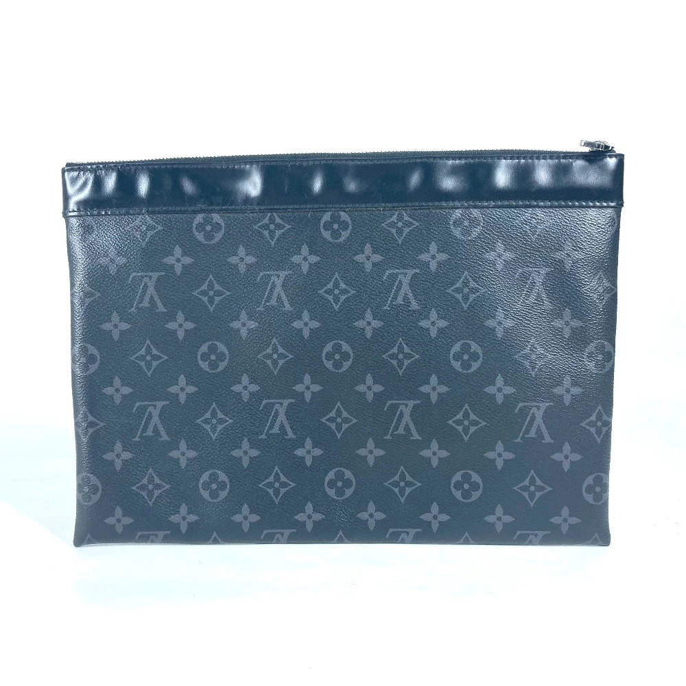 Louis Vuitton Pochette Black Clutch Black Discovery Eclipse Bag Clutch